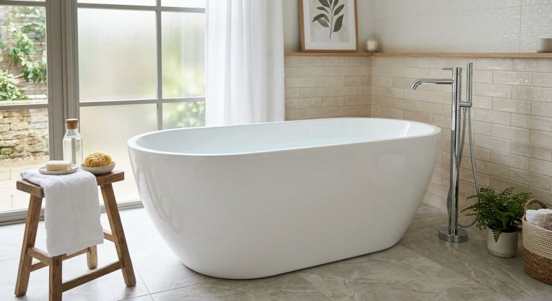 Freestanding Tub Installation in Lancaster, PA